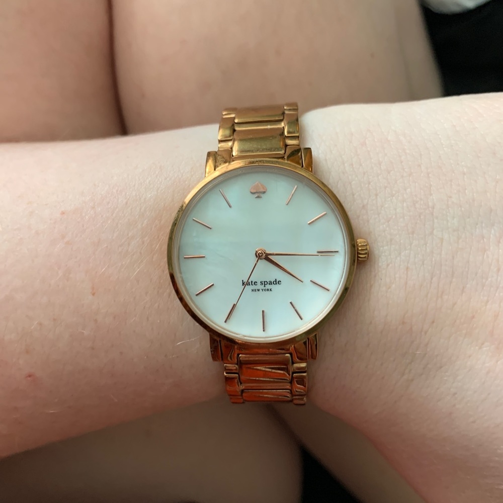 Rose gold KateSpade Metal Watch!